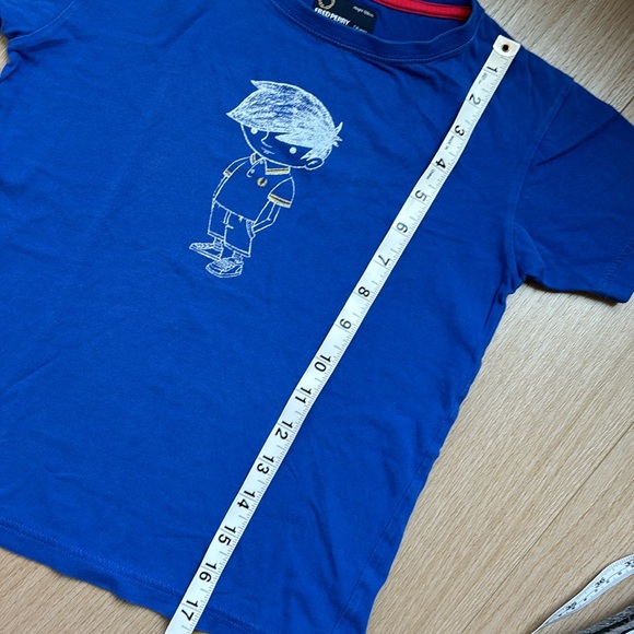 Fred Perry Vintage kids cotton shirt - Picture 5 of 6